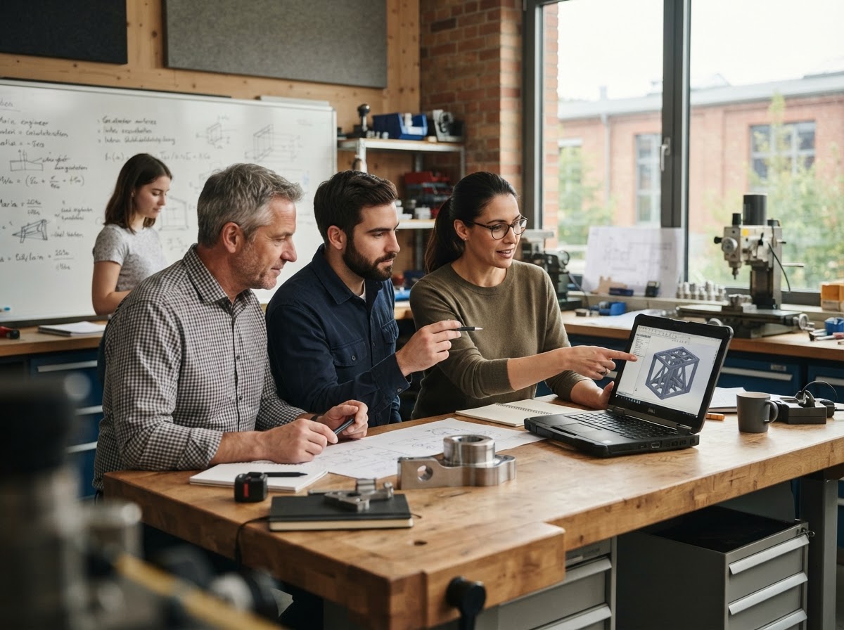 Stahl Vertex GPT Team bei der Arbeit an der Datenanalyse-Plattform